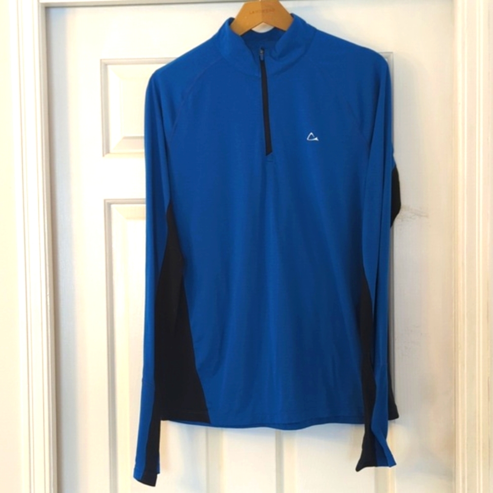 1/4 Zip Men's Blue Paradox Pullover Size Medium